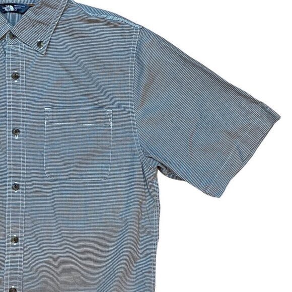 The North Face Men's Short Sleeve Coyote Creek Button Down Shirt Small - Picture 3 of 5
